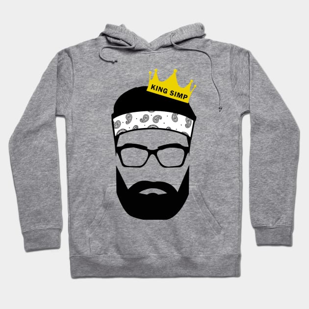 King Simp Hoodie by tedgreeneagles